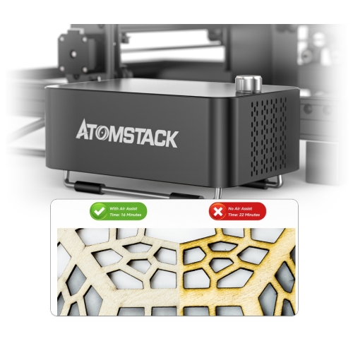 Plotter laser - gravator Atomstack A20 Pro 40x40cm | Distribuție RO